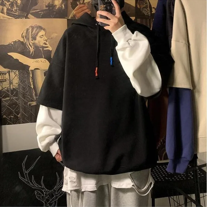 Streetwear Brand Cheap - بلوزات سوداء للرجال بنمط الهيب هوب