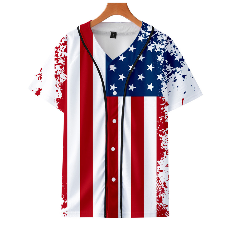 Streetwear Brand Usa - الولايات المتحدة الأمريكية العلم الوطني الجمجمة