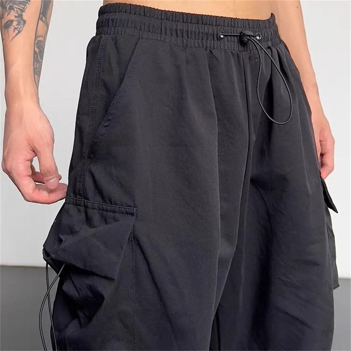 بنطال كارجو كاجوال للرجال مع ج - مراجعة Corteiz Cargo Pant وسعره