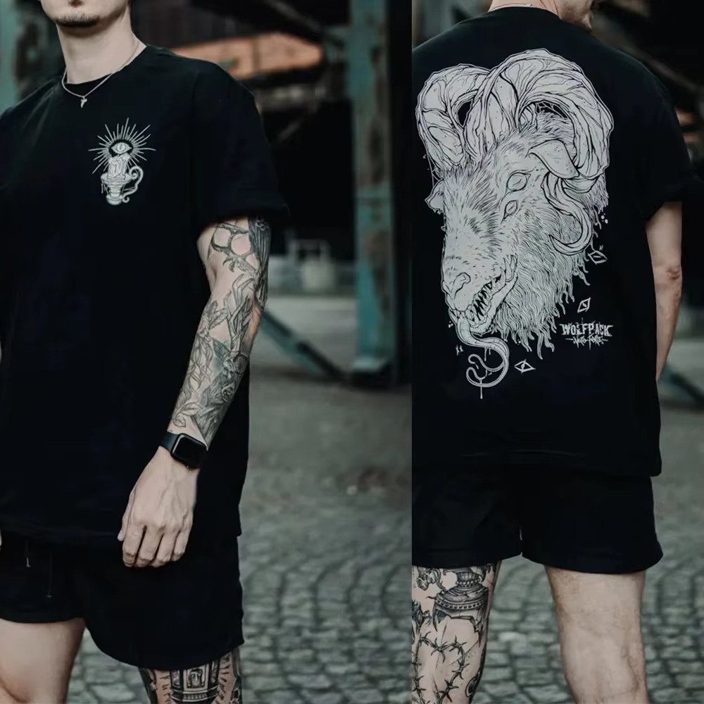 قطة القمر ​ ​ تي شيرت عصري بتص - مراجعة Streetwear Brand Cat وسعره