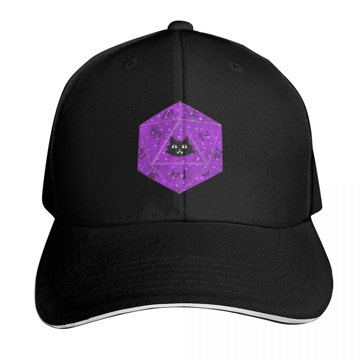قبعة بيسبول سوداء D20 للرجال و - مراجعة Streetwear Brand Cat وسعره