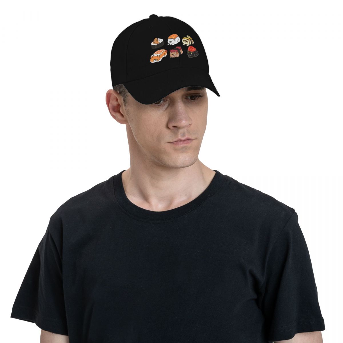 السوشي الفارسي القط قبعة بيسبو - مراجعة Streetwear Brand Cat وسعره