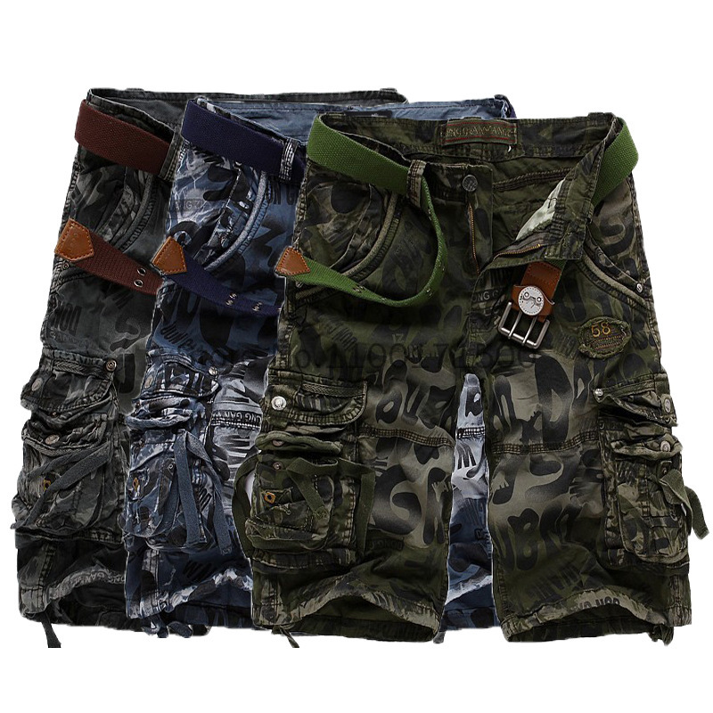 شورت بضائع مموّه للرجال من Ali - مراجعة Corteiz Cargo Pant وسعره